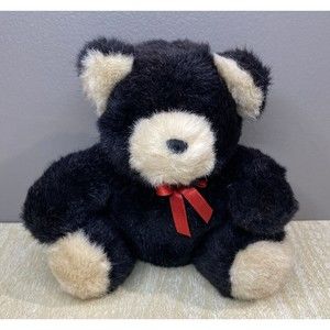 1998 International Silver Co. Plush Black Bear